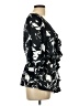 Violet & Claire 100% Polyester Black 3/4 Sleeve Blouse Size L - photo 4