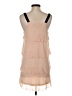 XXI 100% Polyester Tan Cocktail Dress Size S - photo 2