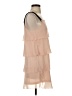 XXI 100% Polyester Tan Cocktail Dress Size S - photo 4