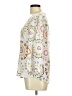 Crosby 100% Polyester Multi Color White 3/4 Sleeve Blouse Size M - photo 5
