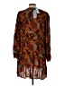 Daniel Rainn Paisley Brown Casual Dress Size L - photo 2