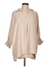 Dokotoo 100% Polyester Tan 3/4 Sleeve Blouse Size L - photo 1