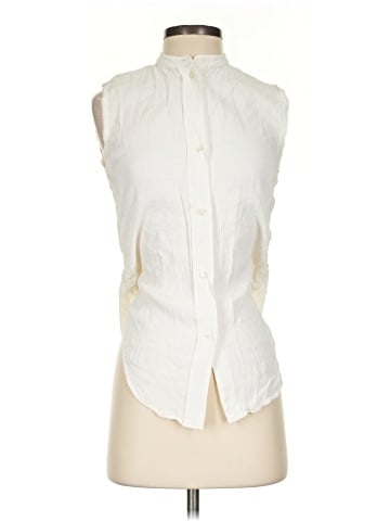 Helmut Lang Sleeveless Button-Down Shirt (view 1)