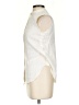 Helmut Lang 100% Viscose Ivory Sleeveless Button-Down Shirt Size XS - photo 5