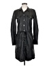Diane von Furstenberg Black Trenchcoat Size 2 - photo 1