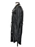 Diane von Furstenberg Black Trenchcoat Size 2 - photo 5