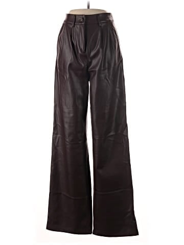 Dee Elly Faux Leather Pants (view 1)