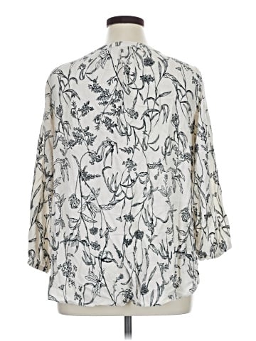Philosophy Republic Clothing 3/4 Sleeve Blouse (view 2)
