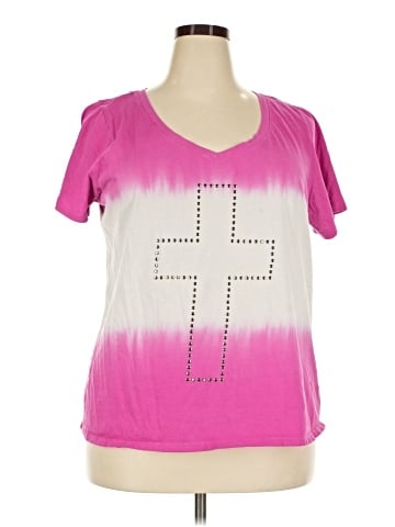 Lane Bryant Outlet Short Sleeve T-Shirt (view 1)
