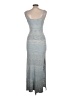 Splendid Chevron-herringbone Silver Gray Casual Dress Size L - photo 2