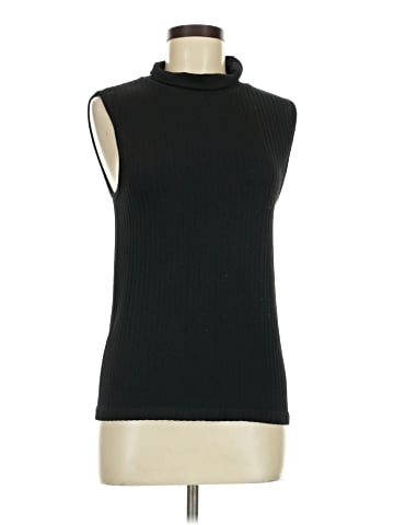 Feathers Sleeveless Turtleneck (view 1)