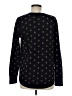 Ann Taylor LOFT Polka Dots Black Pullover Sweater Size M - photo 2