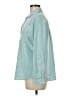 Chico's Teal Long Sleeve Button-Down Shirt Size Med (1) - photo 5