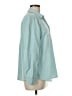 Chico's Teal Long Sleeve Button-Down Shirt Size Med (1) - photo 4