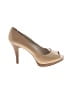 Nine West 100% Leather Tan Heels Size 8 1/2 - photo 1
