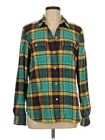 L.L.Bean Signature Long Sleeve Button-Down Shirt (view 1)