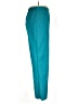Assorted Brands 100% Polyester Solid Teal Dress Pants Size 14 - photo 4