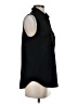 Ann Taylor 100% Polyester Black Sleeveless Blouse Size S - photo 4