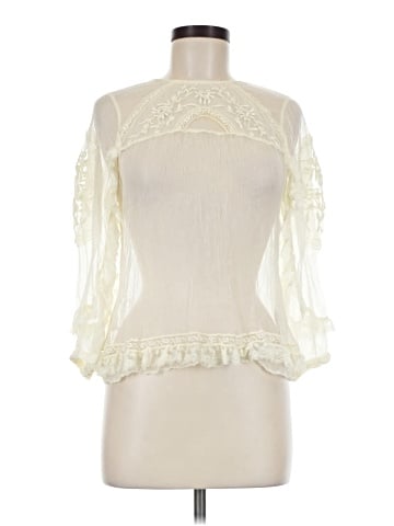 Topshop 3/4 Sleeve Blouse (view 1)