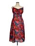 Rebdolls Floral Red Cocktail Dress Size 1X - photo 1