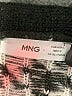 MNG Houndstooth Black Cardigan Size XL - photo 7