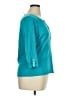 Karen Scott 100% Cotton Teal Pullover Sweater Size XL - photo 4