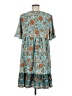 Unbranded 100% Polyester Paisley Teal Casual Dress Size M - photo 2