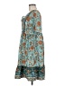 Unbranded 100% Polyester Paisley Teal Casual Dress Size M - photo 5