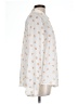 Lumiere 100% Polyester Polka Dots Ivory Long Sleeve Blouse Size L - photo 4