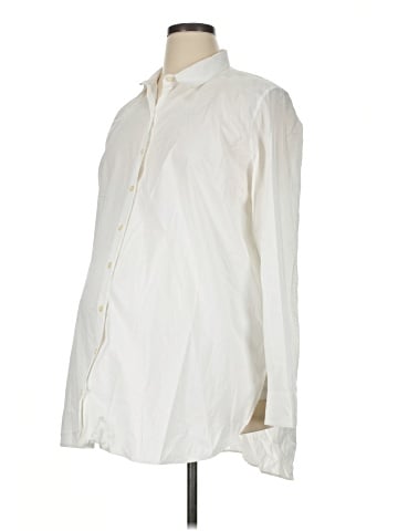 Gap - Maternity Long Sleeve Button-Down Shirt (view 1)