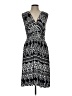 Spense Print Black Casual Dress Size L - photo 1