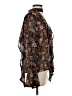 Nicholas 100% Silk Black Long Sleeve Silk Top Size 4 - photo 4
