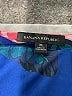 Banana Republic 100% Polyester Floral Blue Short Sleeve Blouse Size XL - photo 7