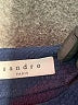 Sandro Solid Blue Casual Dress Size Med (2) - photo 7