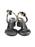 Balenciaga Black Leather Studded Sandal Size EU 35 - photo 2