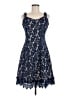 Roz & Ali Blue Cocktail Dress Size 6 - photo 1
