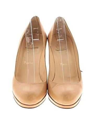 Christian Louboutin Leather New Simple Round Toe 95mm Pumps (view 2)
