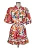 FARM Rio Print Pink Orange Casual Dress Size M - photo 1