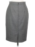 Ann Taylor Solid Gray Formal Skirt Size 0 Petite - photo 2
