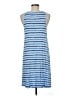 Gap Stripes Blue Casual Dress Size M - photo 2