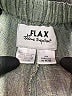 Flax 100% Linen Green Gray Linen Pants Size 10 (M) - photo 7