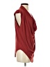 Helmut Burgundy Sleeveless Blouse Size P (petite) - photo 4