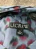 J.Crew 100% Viscose Animal Print Blue Long Sleeve Blouse Size XL - photo 7