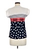 Assorted Brands Blue Short Sleeve Blouse Size M - photo 2