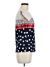 Assorted Brands Blue Short Sleeve Blouse Size M - photo 4