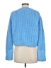 J.Crew 100% Cotton Solid Blue Pullover Sweater Size M - photo 2