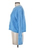 J.Crew 100% Cotton Solid Blue Pullover Sweater Size M - photo 5