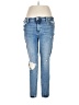 STUDIO BLUE Hearts Blue Jeans Size 32 waist - photo 1
