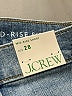 J.Crew Blue Denim Shorts Size 28 waist - photo 3