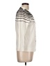 August Silk Ivory Cardigan Size L - photo 4